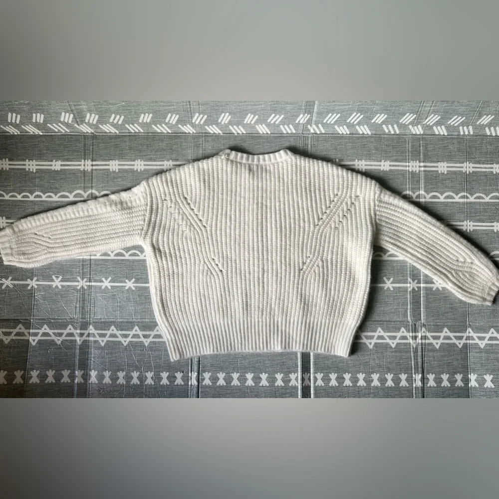 For the Republic Cream Sweater Size M - Picture 3 of 4